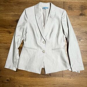 ANTONIO MELANI Light Gray Blazer